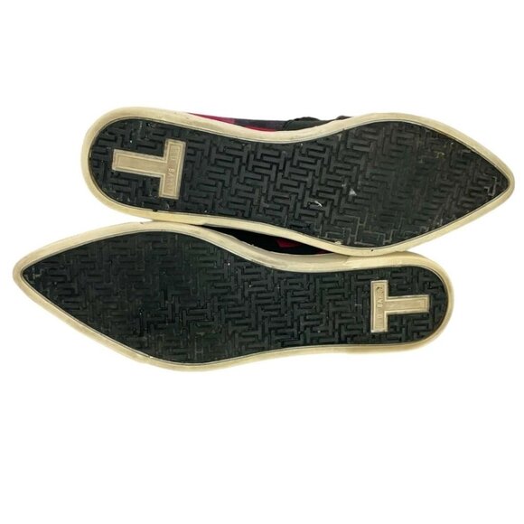 TED BAKER FLORAL POINTED TOE FLATS - 9 - Picture 6 of 8